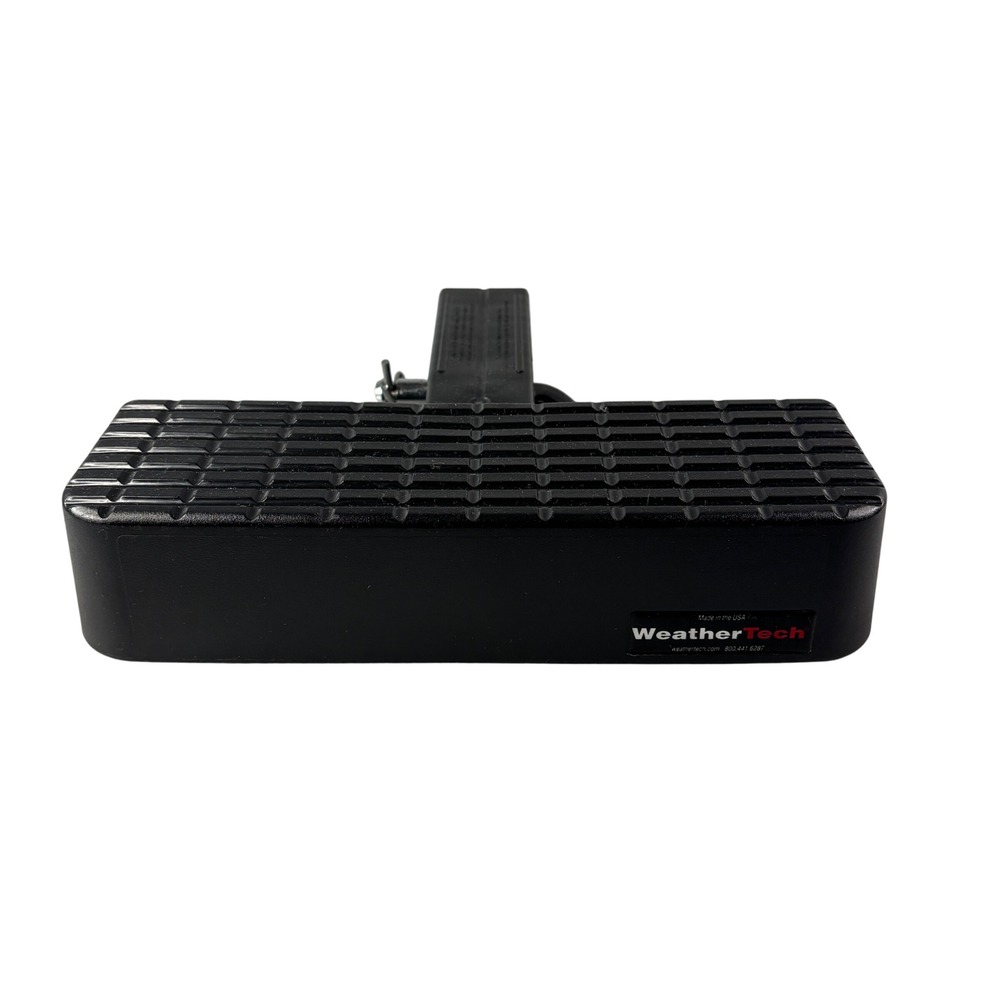 WeatherTech BumpStep Black 2" Hitch Receiver Bumper Protector Step Made in USA